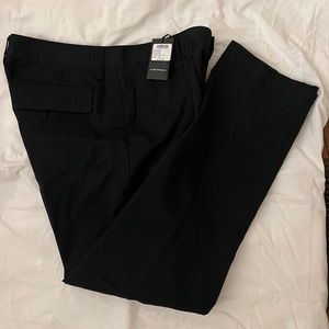 Club Monaco black cotton utility pants size 32 NWT